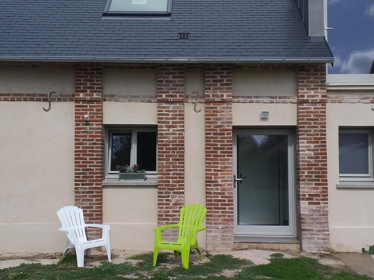 Les Embruns 2- Criel sur Mer- plage Villa Eksteriør bilde